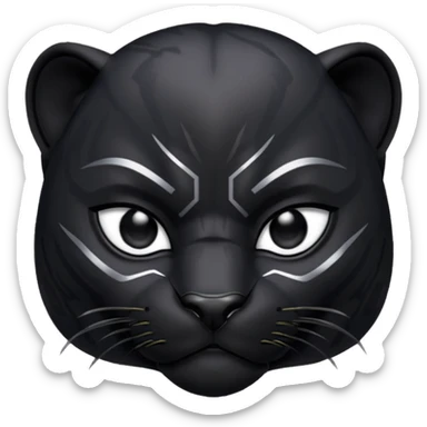 Black panther  sticker
