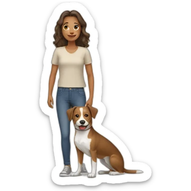 dog owner sticker