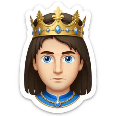 Russian prince Alexander Nevsky sticker