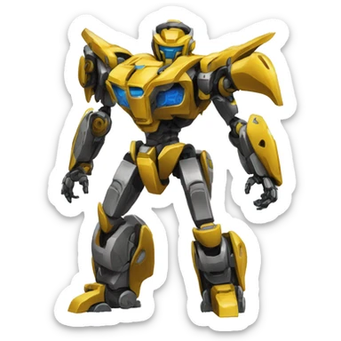 Medabot-Bionicle-Digimon-Mecha sticker