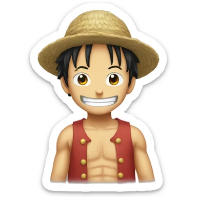 One piece  sticker
