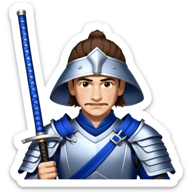 Steadfast Samurai sticker