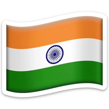 indian flag sticker