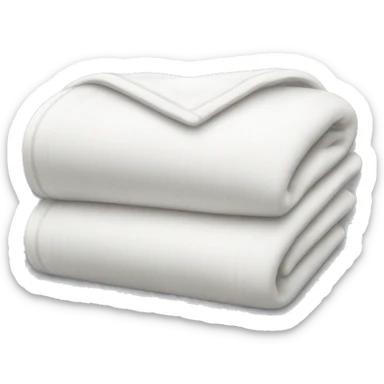 White blanket  sticker