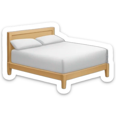 chains-bed-person sticker