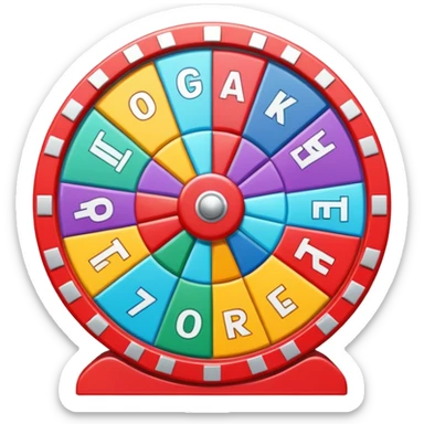  wheel of fortune solve the puzzle sticker