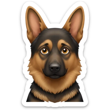Berger allemand sticker