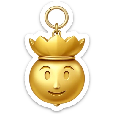 A charm for immense wealth sticker