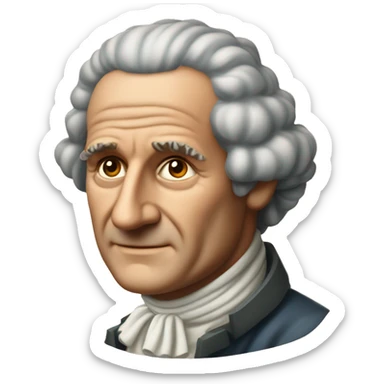 Jean-Jacques Rousseau, Genevan philosopher sticker