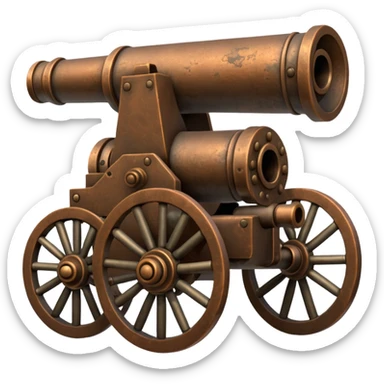 Arsenal cannon sticker