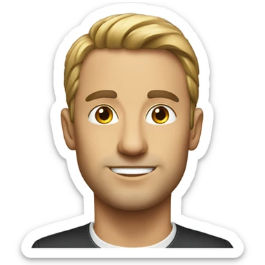 Handsome Tech CEO sticker