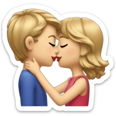 taylor swift and girl kissing, LGBTQ+ sticker