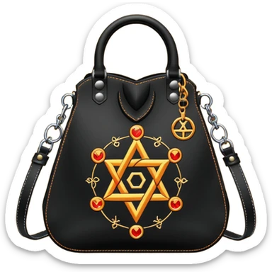 Hex bag,Witches sticker
