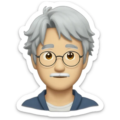 hayao-miyazaki sticker
