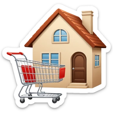 generate a emoji for my app for -home, account, cart, and tag. Note that use only lines without background sticker