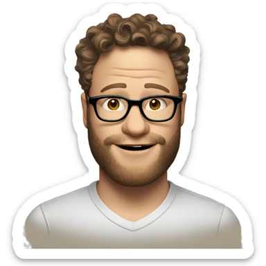 Seth Rogen  sticker