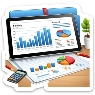 Investment case sticker