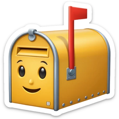 mail box sticker