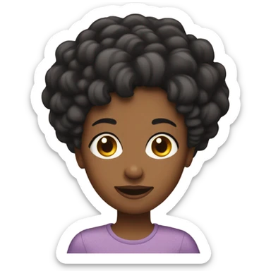 Single black mom of 2 daughters 1 son sticker