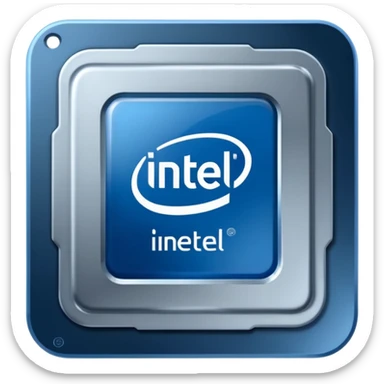Intel processor sticker