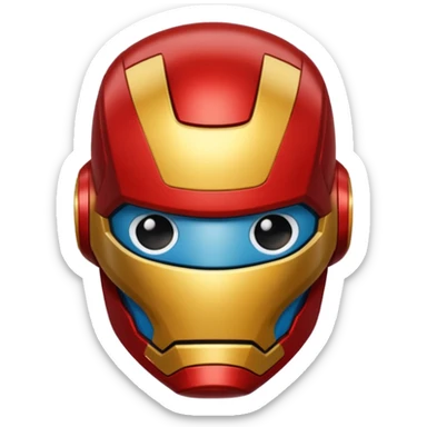 Ironman emoji sticker