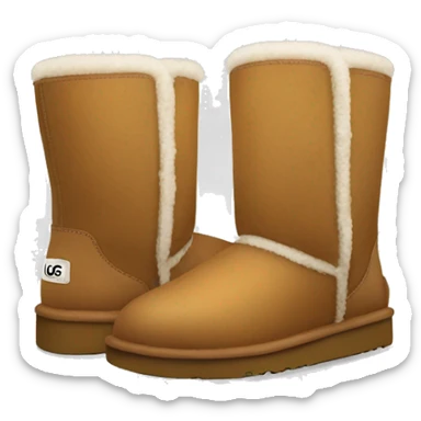 ugg boots  sticker