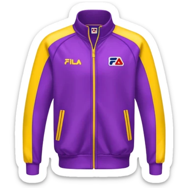 realistic ultra detailed, Fila tracksuit 1995 sticker