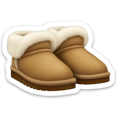 Ugg slippers sticker