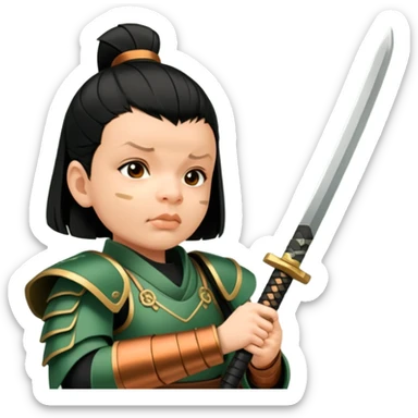 Samurai Sentry sticker