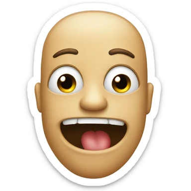 Stinky mouth sticker