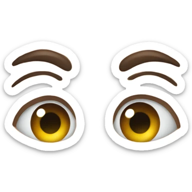 twitching eye emoji sticker