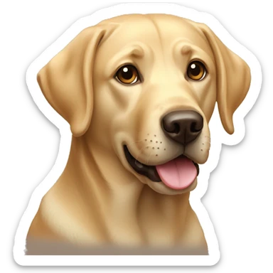 Labrador Retriever dog sticker