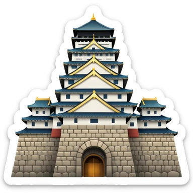 Osaka Castle sticker