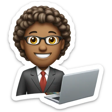 Marketing Girl pro  sticker