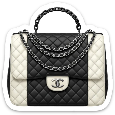 chanel tweed bag sticker