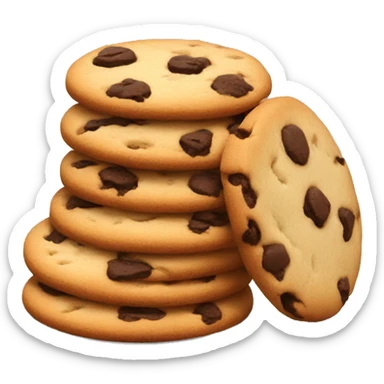 stacked cookies sticker