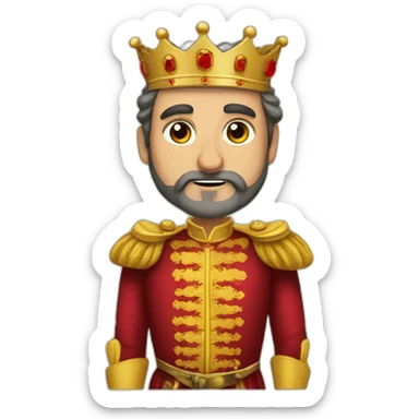 king phillip of spain sticker