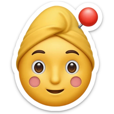 Male adult with erection sticker