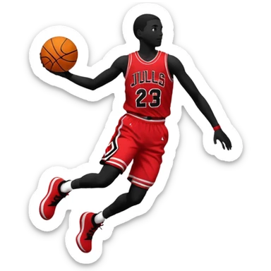 Logo jordan de Nike recuerda que es el jordan en el logo sticker