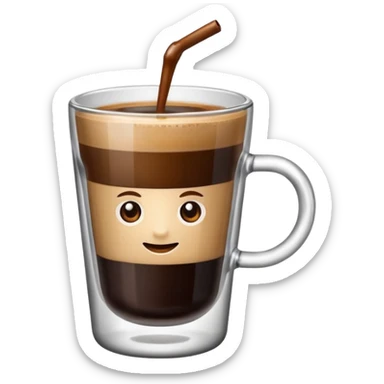 shot of espresso sticker