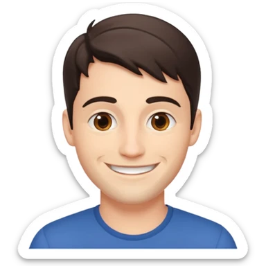 Matthieu Charneau, male actor (b.1988) sticker