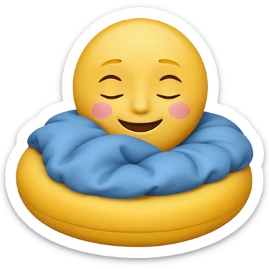 a dreaming emoji sticker