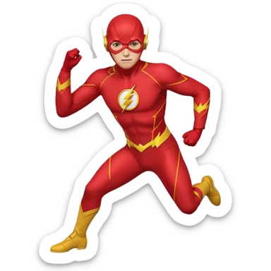 The Flash from Justice League sticker