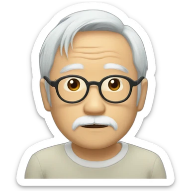 Hayao Miyazaki sticker