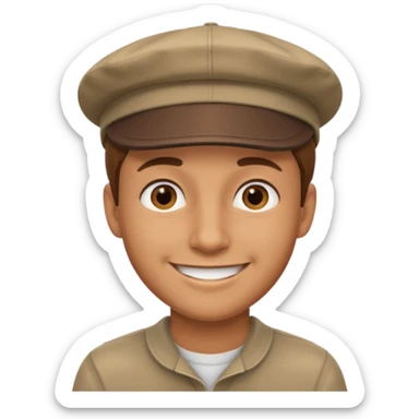 👌😁🧢 Combine these emojis and you get just the head without the body. sticker