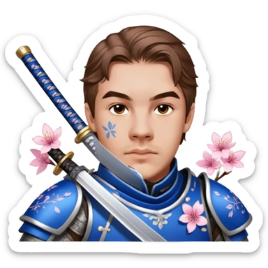 Samurai Warrior sticker