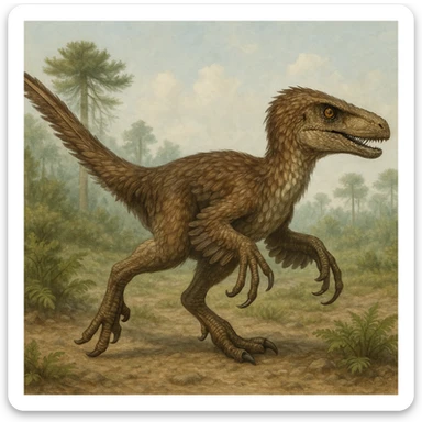 Velociraptor sticker