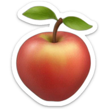 Manzana podrida sticker