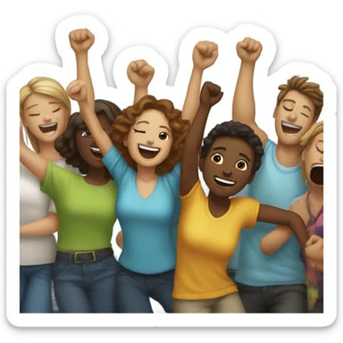 Raise the roof sticker