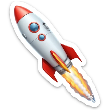 rocket leaves sticker